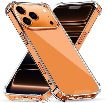 Ultra-Hybrid Backcover - Schokbestendig - Crystal Clear Transparant Hoesje Geschikt voor: iPhone 17 Pro