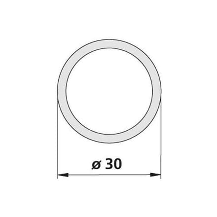 Kermi Vario 2000 ceiling support 250 cm ZDDSWPDV22501K