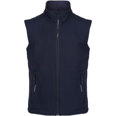 Regatta Kinder/Kids Ablaze Softshell Reflecterend Gilet (Marine)