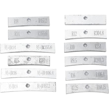 R161 Outils de Réparation de Guitare Électrique Inserts de Presse de Frettes Outils pour Basse white