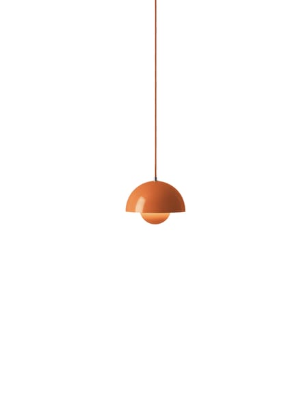 &Tradition Verner Panton Flowerpot VP1 hanglamp zesty orange