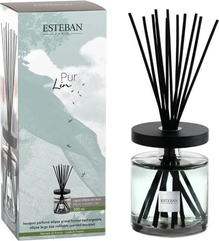 Esteban Classic Pur Lin Geurstokjes Ellipse XL 500 ml