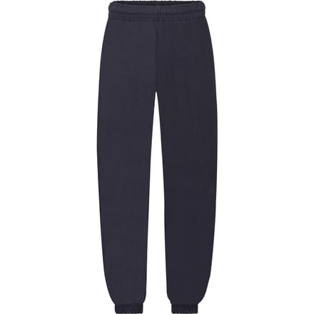 Fruit of the Loom Joggingbroek met elastische zoom voor kinderen/Kinderen (Deep Navy)