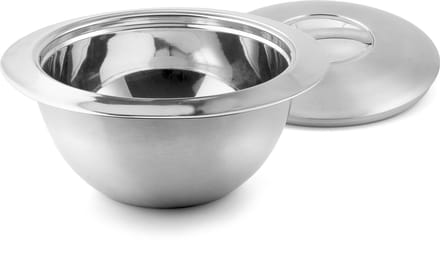 Thermo Schaal Met Deksel, Diameter 30 cm, Dubbelwandig, 3 liter – Weis