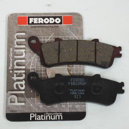 Remblokken Ferodo voor Motor Honda 1100 CB 2000 tot 2003 SC42A / vooraan / achteraan Nieuw
