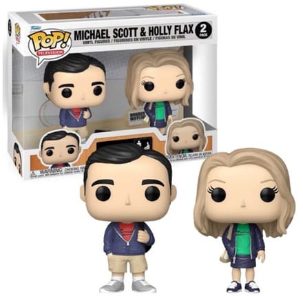 Pop Television: The Office - Michael Scott & Holly Flax - (2 pack) Funko Pop