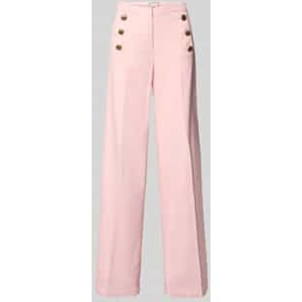 Wide leg broek met persplooien model 'Bridget'