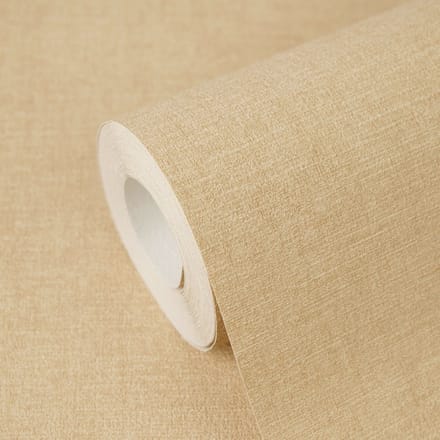 LICHT GLANZEND GEMÊLEERD BEHANG | Textiellook - Beige Bruin Geel - A.S. Création Cuba II