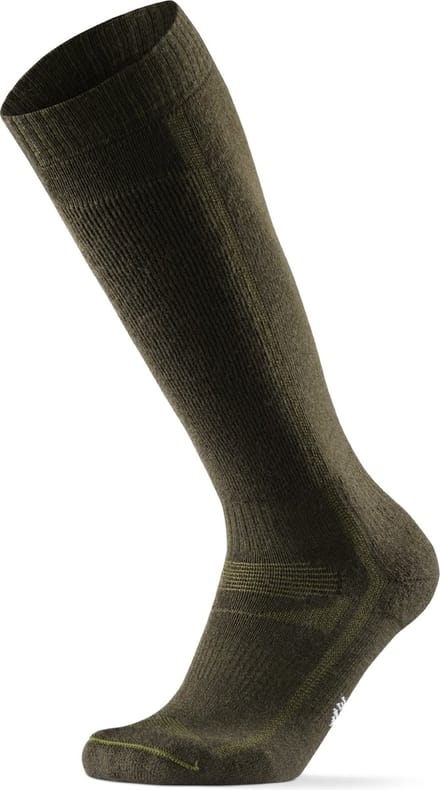 DANISH ENDURANCE Skisokken - van Merino Wol - Groen - Maat 39-42