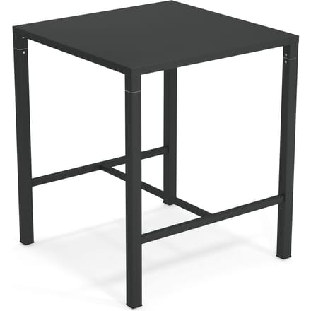 Emu Nova Statafel vierkant - antiekijzer - 90 x 90 cm