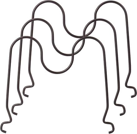 3 Extra Wires Dividers Uitbreidbare Pannenlid Organizer Rack - Bruin, Keukenaccessoires, Opberghulp, Ruimtebesparend