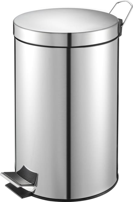 V-Part - Pedaalemmer 12 liter - Stainless steel - RVS - Prullenbak