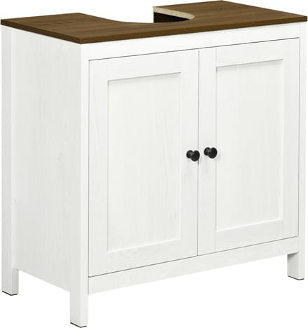 Kleankin-Badkamermeubel-Spaanplaat-60x30x60cm-Wit