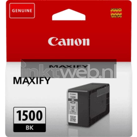 Canon - 9218B001 - PGI-1500BK - Inktcartridge zwart