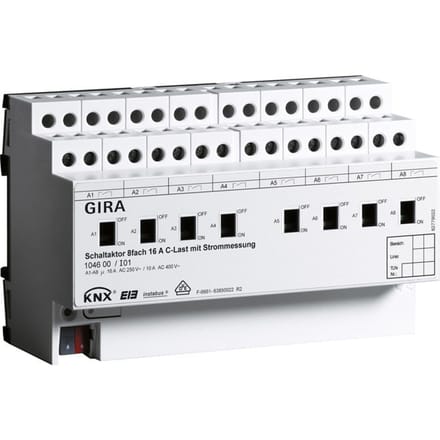Gira KNX-schakelactuator-bussysteem DIN-rail - 104600