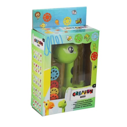 Creafun trend projector giraf/dino 2asst