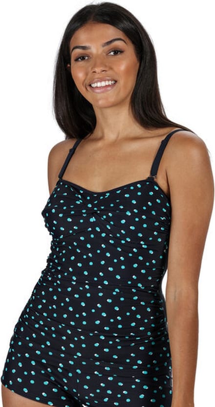 Regatta Tanktop Aceana Ii Dames Polyamide Zwart Maat 38