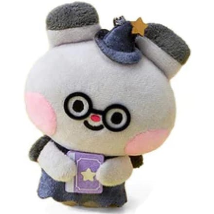 ATEEZ - [MIGHTEEZ Wonder Room] Pluche Sleutelhanger DDEONGYO (SEONGHWA) gray