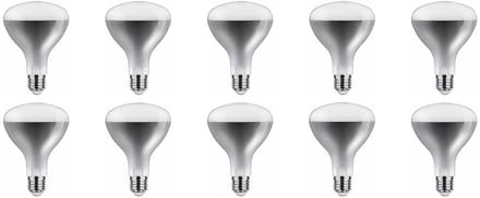 Asalite Infrarood Warmtelamp R125 E27 - 150W - 125mm - Helder Glas - 10 stuks