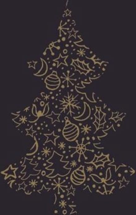 Servetten Navidad 33x33 vouw