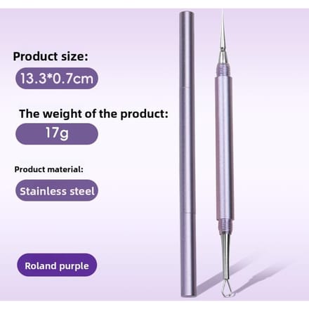 Hoge precisie acne naald, mee-eters verwijderen, acne naald, schoonheidstool gray