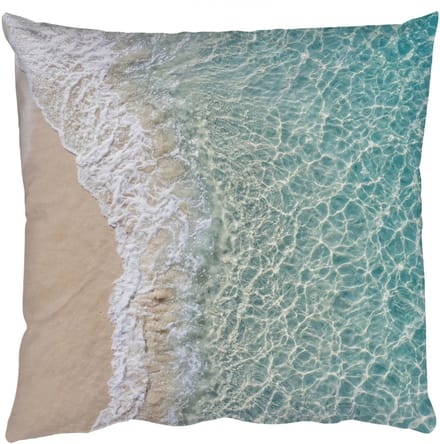 Sierkussens - Kussentjes Woonkamer - 60x60 cm - Kust - Zand - Blauw