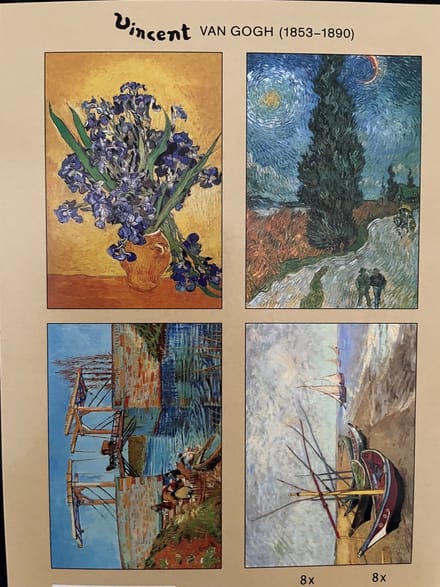 Luka Basic Kaarten Vincent van Gogh (1853-1890)