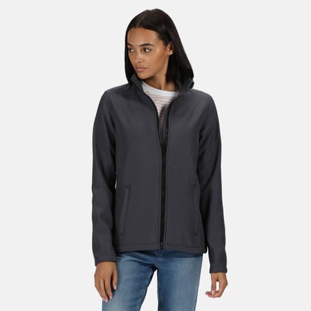 Regatta - Dames Ablaze Printable Softshell Jas (Grijs/Zwart)