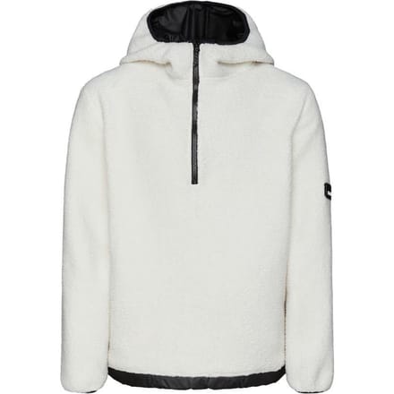 Rains - maat M/L - Fleece Pullover Hoodie - Off White - Unisex