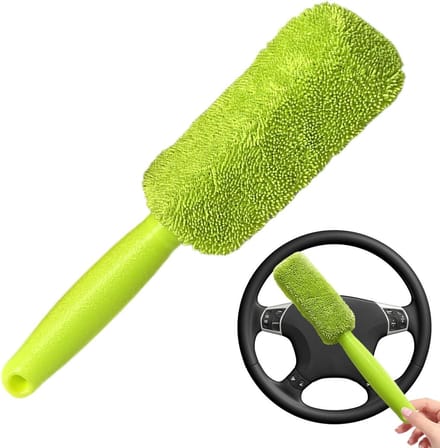 Velgen Borstel - Auto Borstel - Auto Reinigen - Zachte Microvezel - 1 Stuk - Groen
