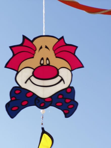 Didak Beach Windspel Spiraal Clown Adry - 150x27 cm