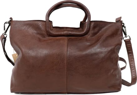 Bear Design Jasmijn L Leren Handtas - Bruin