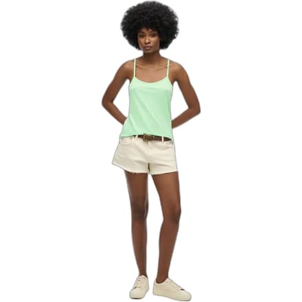 Superdry Studios Cami Top Groen Grootte: 40