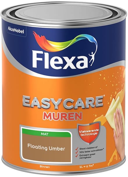 Flexa - Easycare Muren - Floating Umber - Mengverf - 1 L