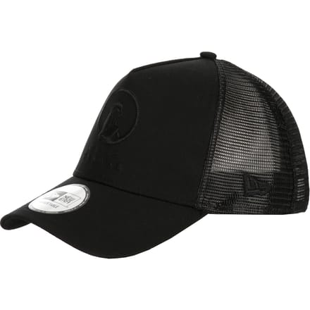 Quiet Please New Era Trucker Cap-Zwart