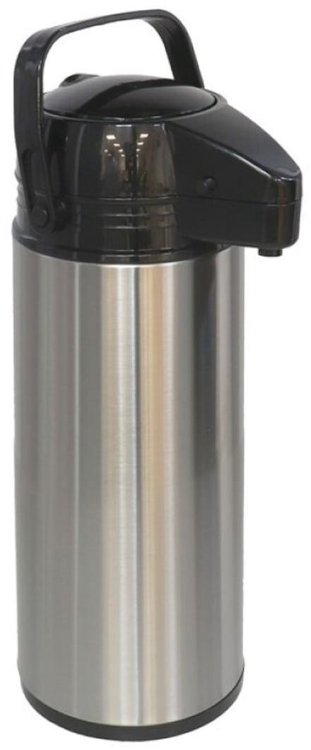 Gerimport Thermoskan - RVS - 1,9 liter - isoleerkan met pomp - handig voor onderweg