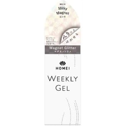 Homei - Weekly Gel Magnet Glitter Nail MG10 Milky Magnet