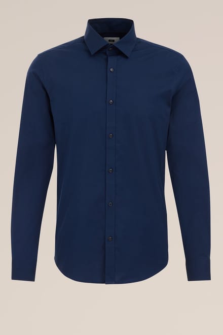 WE Fashion Heren Anti-odour tall fit overhemd met stretch