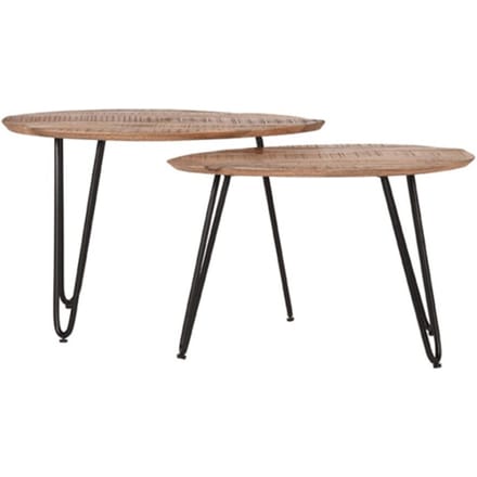 LABEL51 Frisk Salontafel - Bruin - Hout - 68 cm