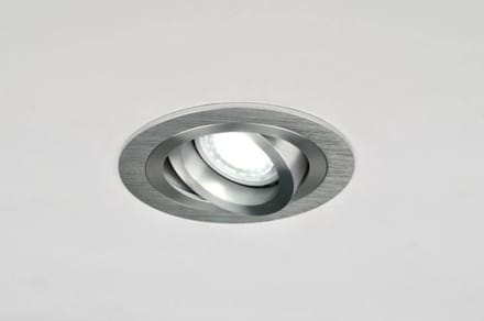Lumidora Inbouwspot 70189 - AURORA - GU10 - Aluminium - ⌀ 9.3 cm