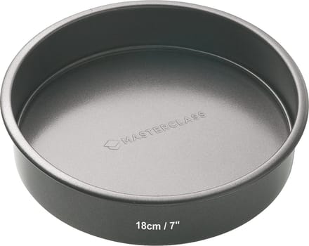 Ronde bakvorm met losse bodem - laag - 18cm - Masterclass