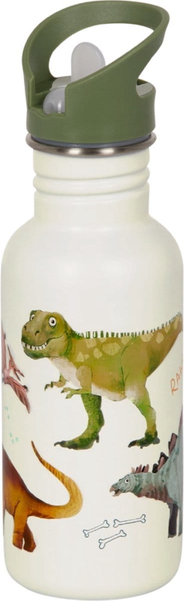Dino Friends grote RVS drinkfles / drinkbeker - Die spiegelburg