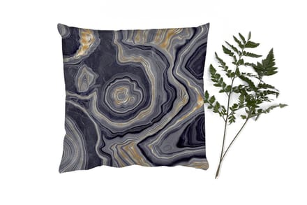 Sierkussens - Kussentjes Woonkamer - 60x60 cm - Edelstenen - Geode steen - Agaat