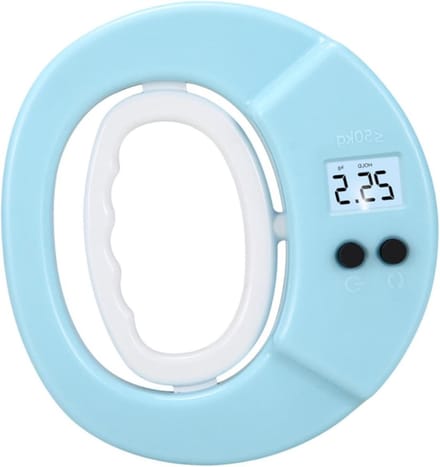 Grip Sterkte Tester - Handkracht Meter - Sport Training - Elektronische Meting - 50 kg - Blauw