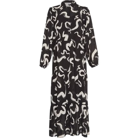Dames jurk Moss Copenhagen Kelsey Rikkelie Maxi AOP