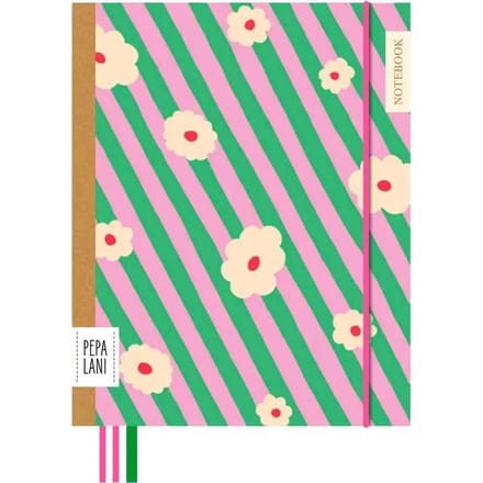 Pepa Lani Notitieboek Flowerstripes