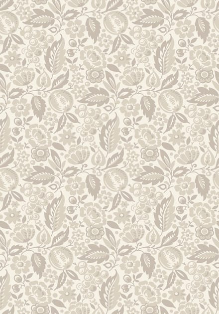 Boråstapeter Vliesbehang 4818 - New Heritage - Botanisch Beige - 53cm x 10.05m