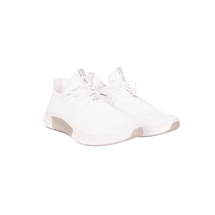 Crosshatch Heren Rideout Trainers (Wit)