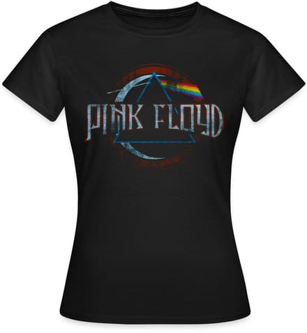 Pink Floyd Prism Logo T-Shirt Dames