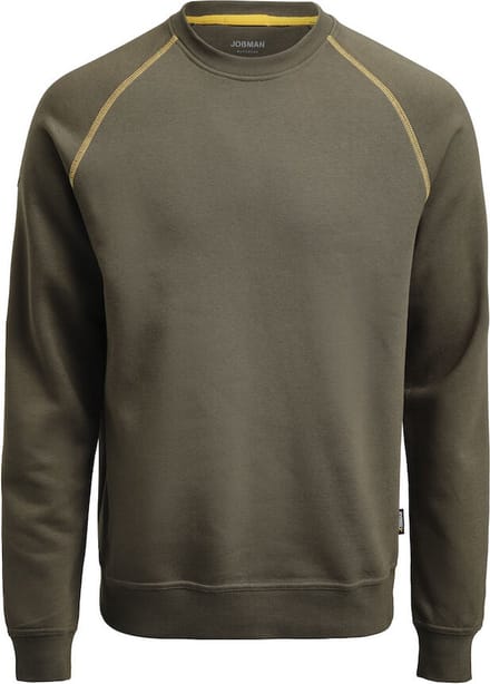 Jobman 5140 Sweatshirt 65514095 - Olijfgroen - L